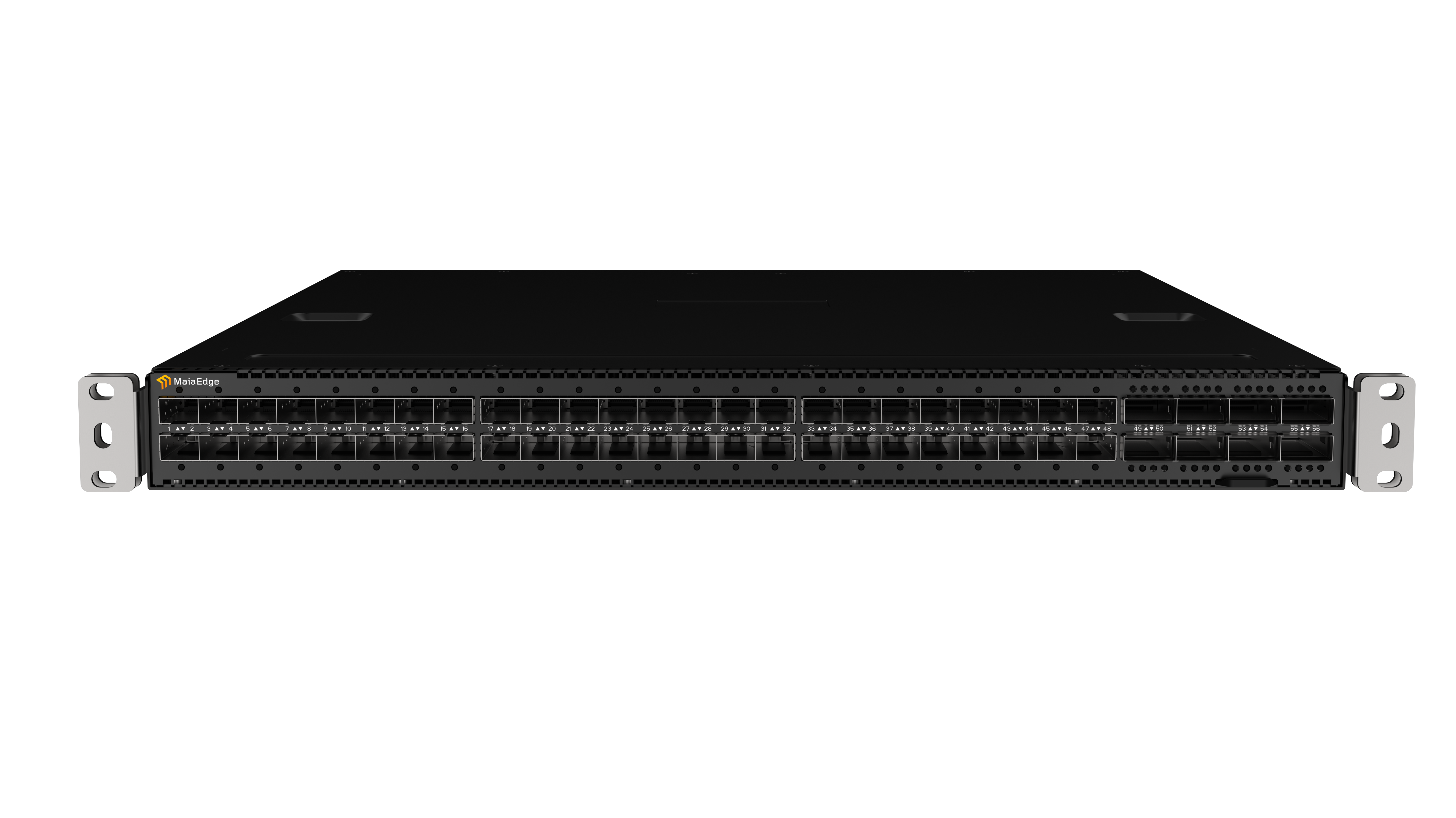 MaiaEdge Port Extender 1U switch, front panel